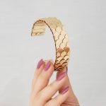 دستبند زنانه آبکاری طلا