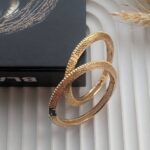 دستبند النگویی زنانه مدل توری